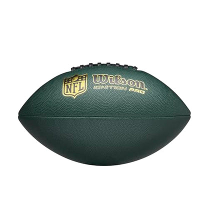 WILSON NFL Ignition Footballs - color: Green, size: Official - Ages 14+, style: NFL Ignition Pro Eco