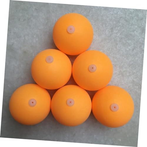 60pcs Pong Training Balls Pong Balls for Practice Machine Elastic Soft Shaft