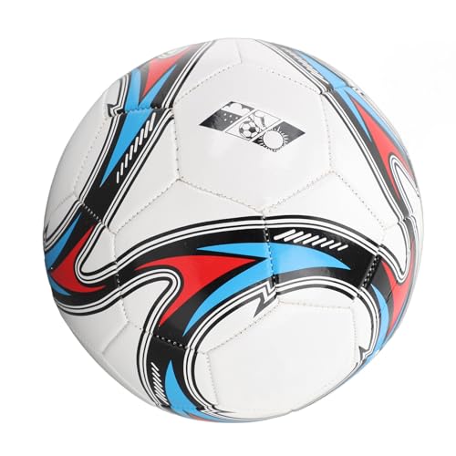 RiToEasysports Size 5 Soccer Ball, Professional PVC Rubber Wear Proof Training Ball, Indoor Outdoor Sports Ball for Adults Teenagers Practice Matches Gifts