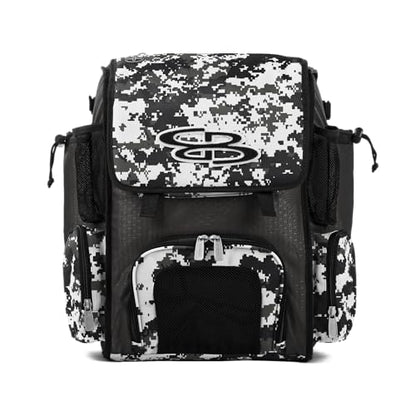 Boombah Mini Superpack Bat Bag Digital Camo Charcoal/Black PS-9014-3001C23 C/B - color: Charcoal/Black_C23