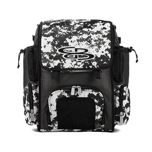 Boombah Mini Superpack Bat Bag Digital Camo Charcoal/Black PS-9014-3001C23 C/B - color: Charcoal/Black_C23