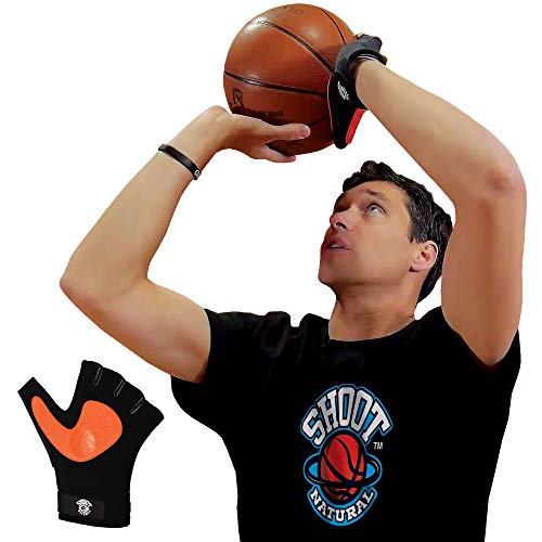 Shoot Natural - Basketball Shooting Gloves - Hand Training Guide/Aid - Improve Shot Technique, Power & Accuracy - size: Small-Medium
