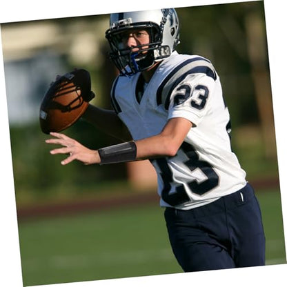 Football Tackle Wristband Quarterback Sleeve Soft Breathable Wrist Cover for Youth Training and Coaching Equipment