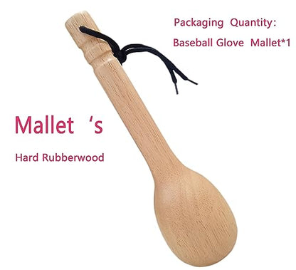 Baseball Glove Mallet-Ball Glove Shapping Mallet Glove Mallet for Glove Break-in and Shaping Baseball Hammer Baseball Softball Glove Mallet
