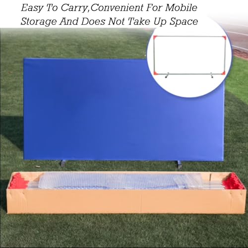 Portable Ping Pong Court Surround Ball Baffle,Stainless Steel Pipe Frame,for Quicker and Easier Pick Up Balls