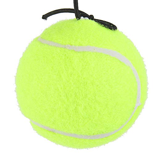 yafa Tennis Training Ball Solo Tennis Trainer Singles Training Self-Study Practice Ball with 4 Meter Elastic Rubber Stringfor Tennis Beginner