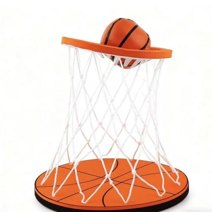 Hanging Indoor Basketball Hoop On Ceiling Sport Swish Hoops with Ball