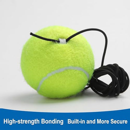 Tennis Training Ball with String for Trainer Balls Self Practice and Replacement Tool - 2.5 inch Durable & Wear-Resistant, Premium Training Ball, Ideal for Indoor and Outdoor Practice