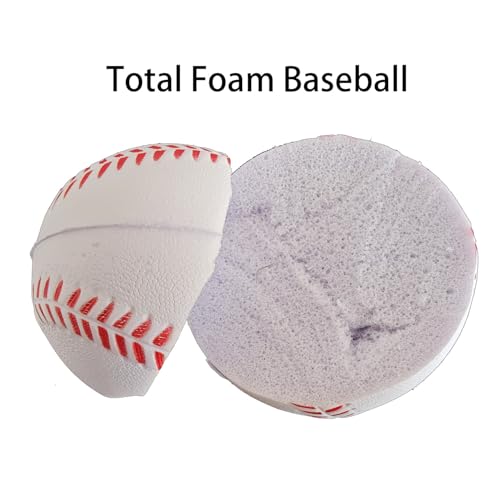 Soft Foam Baseballs Practice Training Ball for Beginners Squeeze Ball Safe Throwing Catching Batting