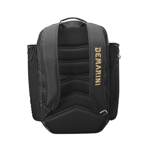 DeMarini Spectre V2 Baseball/Softball Bags - color: Black/Copper, style: Backpack