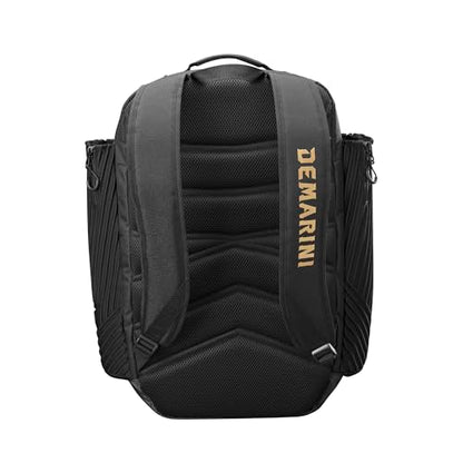 DeMarini Spectre V2 Baseball/Softball Bags - color: Black/Copper, style: Backpack