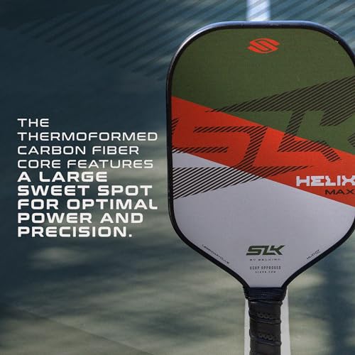 Selkirk Sport SLK Helix Pro Legend Olive Pickleball Paddle & Pro S1 12pk Pickleball Ball Bundle