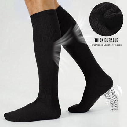XZQTIVE Baseball Softball Socks and Baseball Softball Belt Combo Set Knee-High Soccer Socks for Kids Youth Adult - color: Black, size: Kid