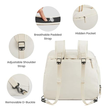 G4Free Pickleball Bag, Pickleball Bag Tote for Women and Men - color: Ivory