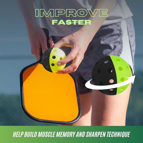 Premium Pickleball Ball Buddy – Hands-Free Pickleball Holder + Bonus Keychain
