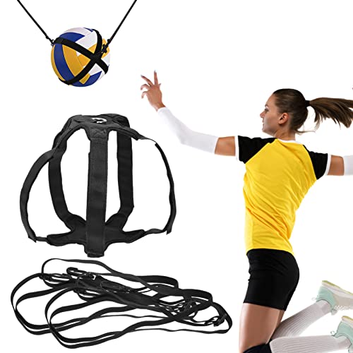 HANABASS 1set Volleyball Spike Trainer Adjustable Training Strap for Improved Jumping Hitting Speed and Arm Swing Technique for Athletes of Skill Levels Indoor and Outdoor Practice