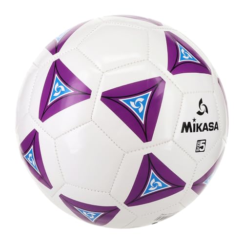 Mikasa Serious Soccer Ball - color: Purple/white, size: 5