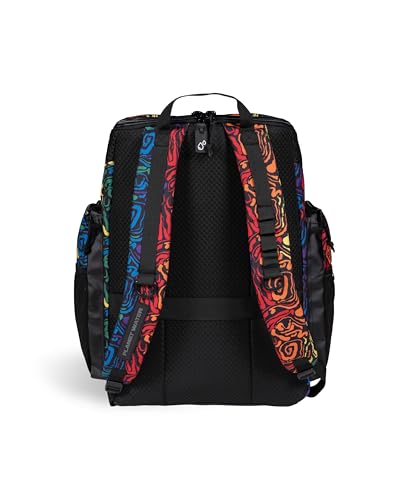 ARENA One Go Backpack Swimmer Athlete Daypack Large Size Equipment Swim Bag - color: Arena Colors