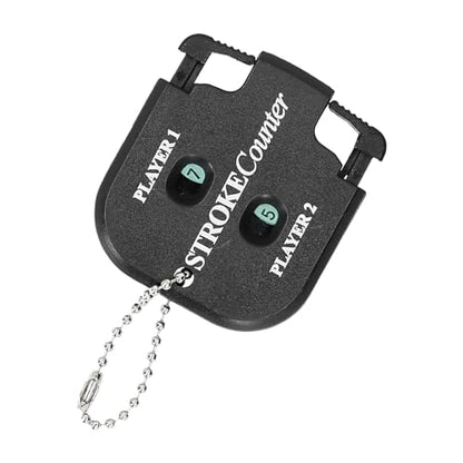 HURRISE 2pcs Portable Score Counter - Stroke Shot Score Counter with Key Chain, ABS Material for Easy Carrying, Ideal for and Other Games