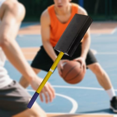 Basketball Blocking Pad Basketball Training Equipment with Detachable Handles - color: Black, size: Rectangle