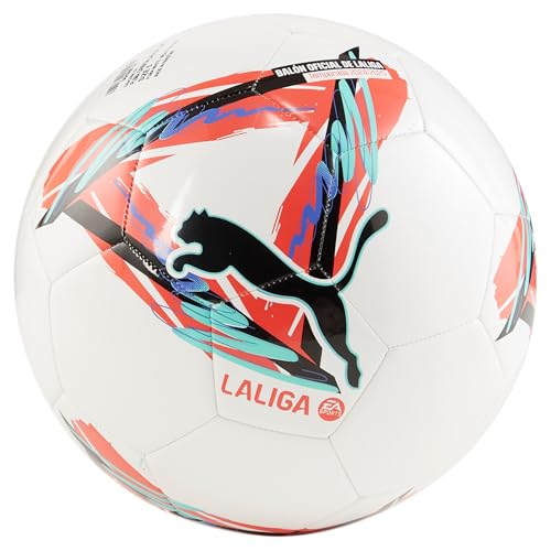 PUMA Orbita LaLiga 1 (FIFA Quality) - color: PUMA White-multicolor AW24, size: 4