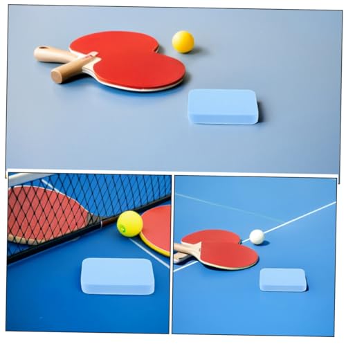 VICASKY 2Pcs Table Tennis Racket Cleaner Sponge Dual Sided PVA Material Paddle Care Eraser for Efficient Rubber and Sponge Maintenance for Table Tennis Equipment Cleaning