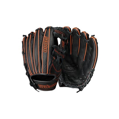 Wilson 2024 A1000 Infield Baseball Gloves - color: Black/Orange