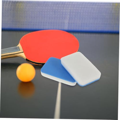 balacoo 2Pcs Table Tennis Paddle Cleaning Tool Reusable Sponge for Racket Maintenance and Dirt Removal for Clean Playing Experience and Easy Replacement