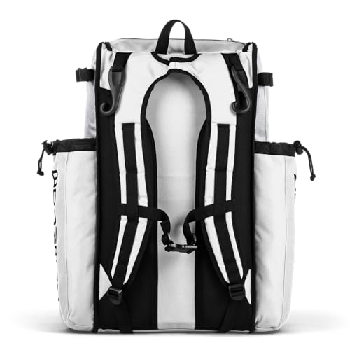 Boombah Catcher's Superpack Bat Bag - 23-1/2" x 13-1/2" x 9-1/2" -Multiple Colors-Holds 4 Bats-Backpack Version (no Wheels)