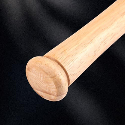 18 Inch Mini Wooden Baseball Bat, Portable Short Wood Baseball Bat for Home Safety & Personal Security