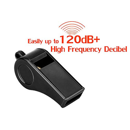 Whistle, Outdoor Sports Whistles with Lanyard, Very Loud Sound Whistles Bulk Perfect for Referees, Coaches, Emergencies