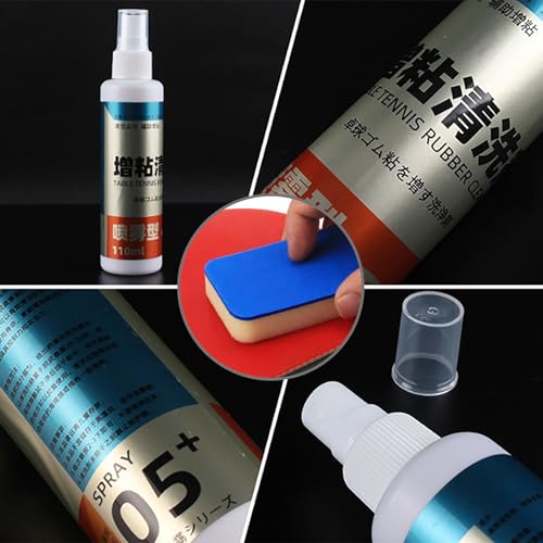 Table Tennis Racket Cleaner Pingpong Paddle Cleaner Table Tennis Cleaner Table Tennis Bat Set - style: A