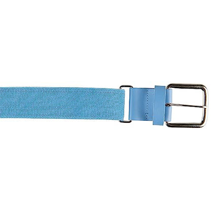 Champro Elastic Baseball Belt with 1.5-Inch Synthetic Tab - color: Light Blue, size: Adult