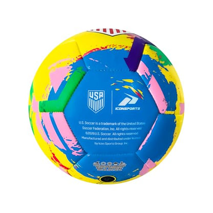 Crayola X US Soccer Federation Officially Licensed Soccer Ball - Unisex Kids - CRY356BL Multicolor - size: 3