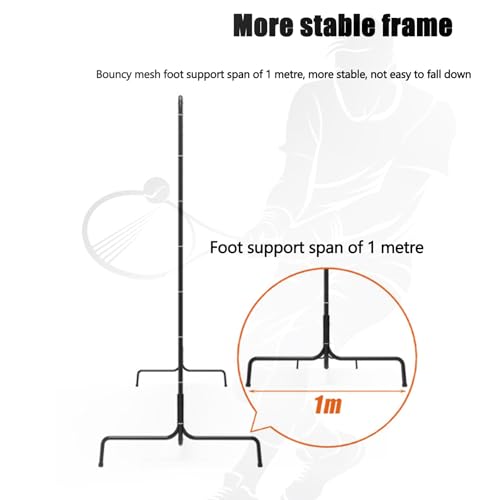 Tennis Rebounder Net, Tennis Net,9x7Ft Rebound Practice Wall for Tennis Racquet Sports Ball Pickleball,Tennis Backboard Net for Tennis Court Backyard Outdoor Training