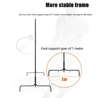 Tennis Rebounder Net, Tennis Net,9x7Ft Rebound Practice Wall for Tennis Racquet Sports Ball Pickleball,Tennis Backboard Net for Tennis Court Backyard Outdoor Training