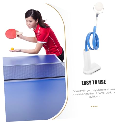 UPKOCH Portable Table Tennis Trainer Training Device for Self-Practice and Team Sessions Improves Reaction and Ball Control All Skill Levels