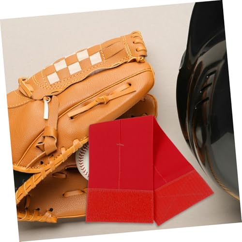 Baseball Glove Strap Holder Elastic Design for Secure Fit Softball Glove Wrap Ventilated Mitt Shaper for - color: Red