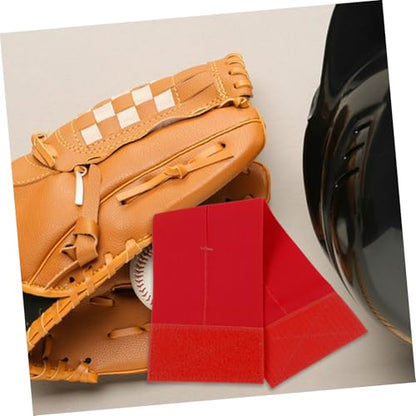 Baseball Glove Strap Holder Elastic Design for Secure Fit Softball Glove Wrap Ventilated Mitt Shaper for - color: Red