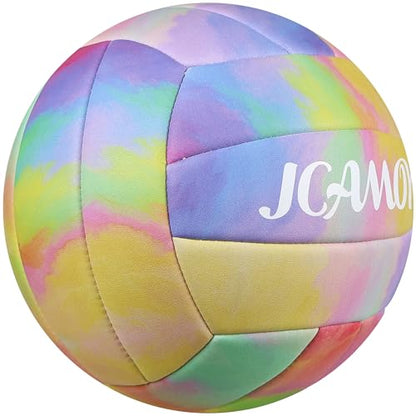 Volleyball Size 5 - Premium PU Leather, Ultra-Durable Soft to The Touch for Youth, Adults, Ideal for Indoor, Outdoor, Beach Sports Training