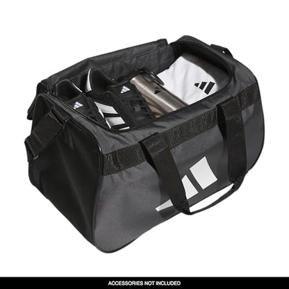 adidas Power Gym Bag – Lightweight Small Duffel - color: Team Dark Grey/White/Black
