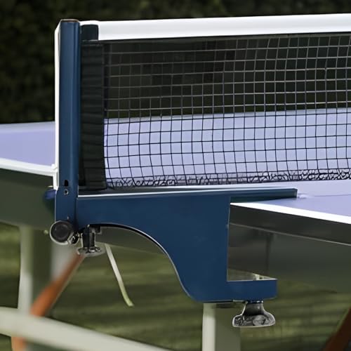 Table Tennis Net with Clamps - Heavy Duty Adjustable - Outdoor Table Tennis Replacement Net | for Home Outdoor Game Room Backyard Basement Sports Training