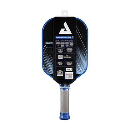 JOOLA Ben Johns CAS 16mm Carbon Fiber Pickleball Paddle - CAS Surface Tech - Control & Power Paddle - USAP Approved - Aero Curve - Feel-Tec Pure Grip - NFC Chip - color: Azure Blue, size: Perseus