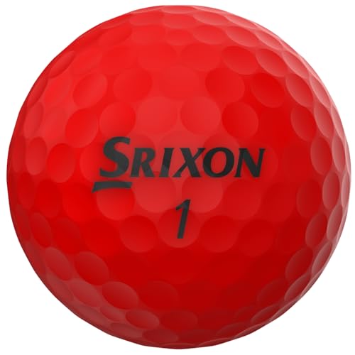 Srixon Soft Feel Golf Balls - color: Brite Red, style: Softfeel 14