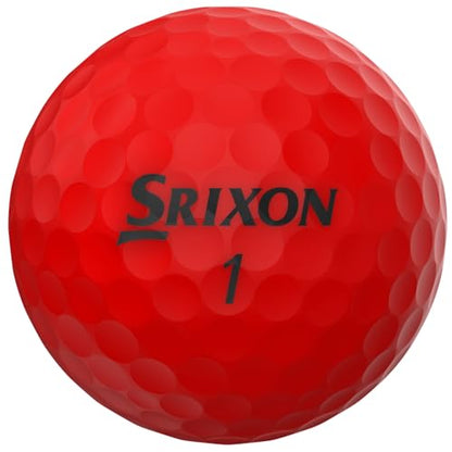 Srixon Soft Feel Golf Balls - color: Brite Red, style: Softfeel 14