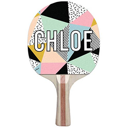 Infusion Custom Colorful Design Ping Pong Paddle, Premium 5 Ply Direct Imprint Personalization on Table Tennis Racket - color: PP120-41