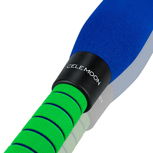 CeleMoon 22 Inch Soft Foam Kids Baseball Bat Set with 3 Balls, Gift Toys for Children Toddlers Boys Girls Age 3-5-8 Outdoor Indoor Sport T Ball Game Playing, Blue