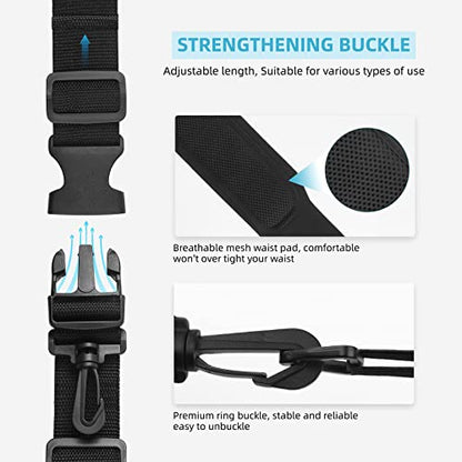 Sportout Volleyball/Soccer Training Equipment, Solo Trainer, Adjustable Waist Belt for Kids & Adults - color: blue-new