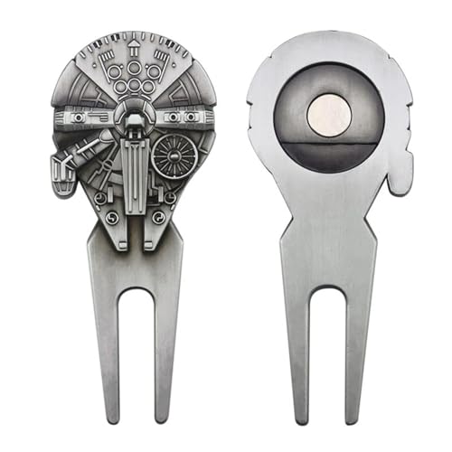 K9King Funny Golf Ball Marker with Magnetic Hat Clip – Unique Durable Enamel Ball Marker – Enhanced Golfing Fun Waterproof Scratch Free Golf Accessories and Gifts for Golfers