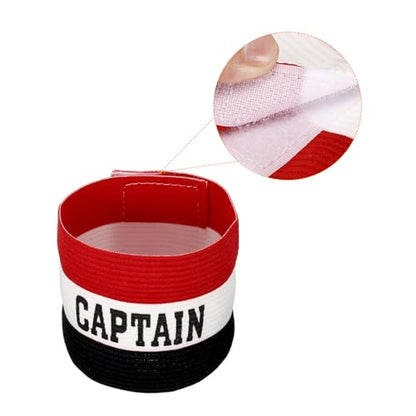 PATIKIL Captain's Armband, Elastic Arm Band for Soccer Team Adjustable Soccer Rugby